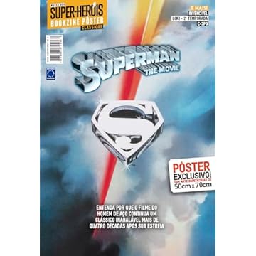 Capa do livro Superpôster Mundo dos Super-Heróis - Superman 1978 - Arte A