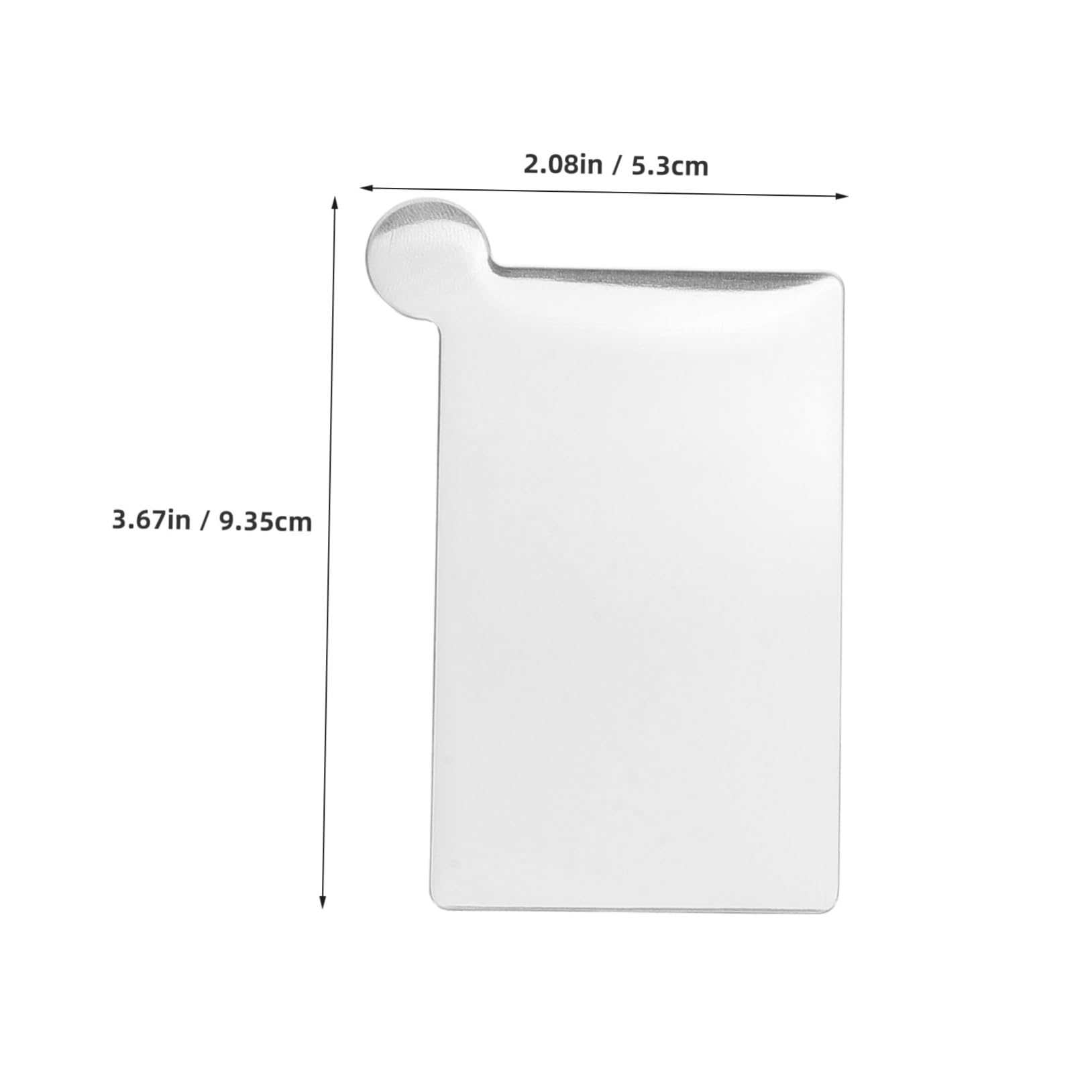 Beatifufu Makeup Palette for Foundation Mixing Palette Makeup Blending Trays Portable Design Stainless Steel Construction for Daily Use