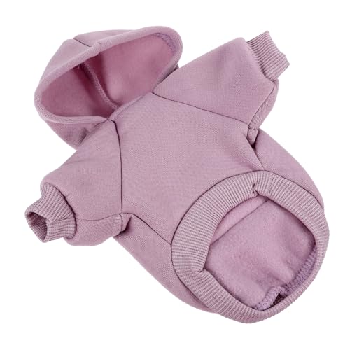 Happyyami Dog Hoodie Coat for Winter Soft Pet Sweatshirt for Dogs Warm and Lightweight Puppy Apparel for Daily Wear Outdoor Activities and Special Occasions