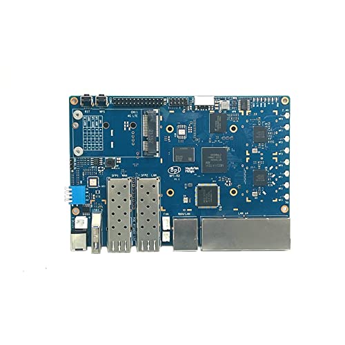 Image of Banana Pi BPI-R3 Wi-Fi 6 OpenSource Wireless Dual-Band OpenWRT Router Board with MediaTek MT7986(Filogic 830),Support 5X GbE and 2X 2.5GbE SFP