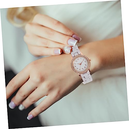 Correa de reloj de cerámica para hombres banda de pulsera negra 4