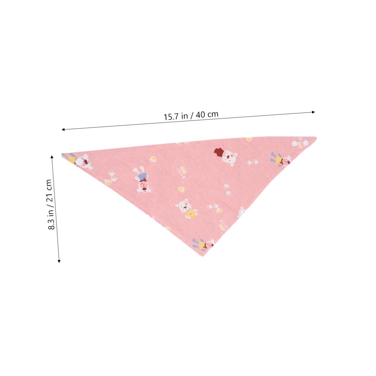 TOYANDONA 15 Piezas Baberos Para Bebé Baberos Baberos De Bebé Bufanda Toallas De Saliva Baberos Simples Bufandas Triangulares Para Bebés Baberos De Alimentación Para El Almuerzo Botón