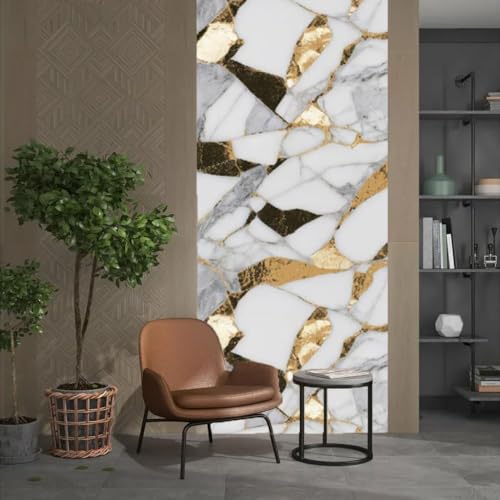 Image of SARVATRAY Self-Adhesive Wallpaper, Kitchen Stickers Oil Proof Heat Resistant, Wall Stickers for Kitchen, Wallpaper for Wall, Vinyl Sheet, Kitchen Wall, Kitchen Sheet (2 M Galaxy Stone)