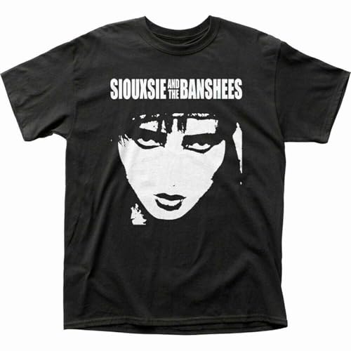 Photo de Siouxsie & The Banshees Face T Shirt Mens Rock N Roll Retro Tee XL