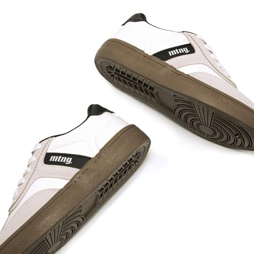 Mtng Unisex Para CriançA. 48997 Sapatilhas Saturno Branco (33), Plano, CordãO, Casual, Moda Infantil - 4