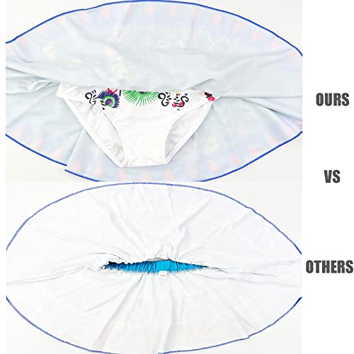 ATIMIGO Toddler Girls Swimsuit Mirabel Two Pieces Ruffle Isabela Bathing Suit Princess Tankini Swimwear for Little Girls4