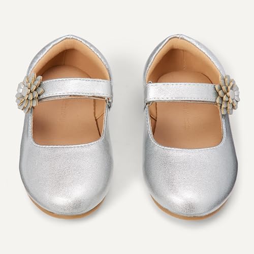 Image of Amazon Essentials Girls and Toddlers' Mary Jane Flats | Party Shoes