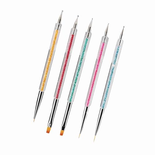 Bolígrafo para Decoración de Uñas, Herramienta de Manicura Duradera para Salón de Casa, Tienda de Uñas, Salón de Belleza
