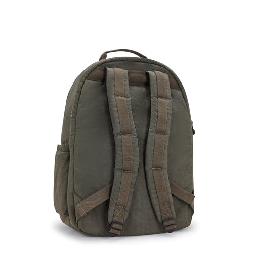 Image of Kipling Women's Seoul Extra Large 17 inch Laptop Backpack, Durable, Roomy with Padded Shoulder Straps, Built-In Protective Sleeve