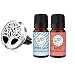 mEssentials Tree of Life Aromatherapy Car Air Freshener Essential Oil Car Vent Diffuser With Vent Clip and 8 Color Refill Pads 4 Essential Oils (Lavender, Peppermint, Inner Calm, Zen) Gift Set