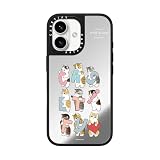 CASETiFY ミラー MagSafe対応 iPhone 16 ケース [反射性 / 1.5mからの落下試験をクリア (MIL規格1倍相当) / ワイヤレス充電およびMagsafe対応] - Cats-tify - クリア ブラック