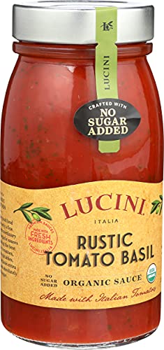 Lucini, Pasta Sauce, Tomato Basil, 25.5 Oz #TOP5