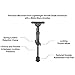 UTG Recon Flex M-LOK(R) Bipod, Matte Black, Cent. Ht. 5.7