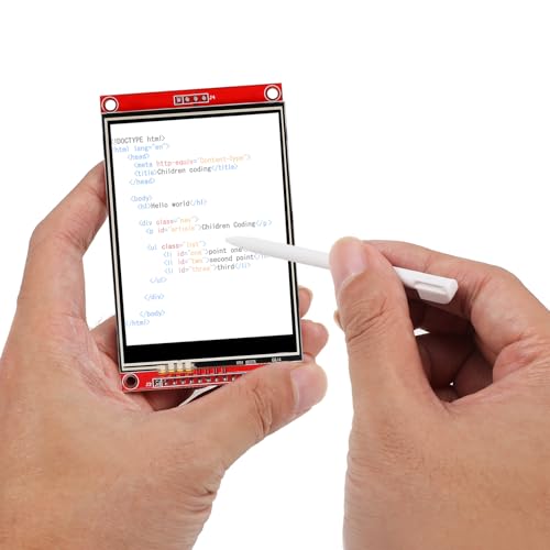 Image of 2pcs 3.2 inch SPI TFT LCD Display Touch Panel ILI9341 240x320 TFT LCD Touch Screen Shield 5V /3.3V STM32 Display Module SPI Serial with Touch Pen