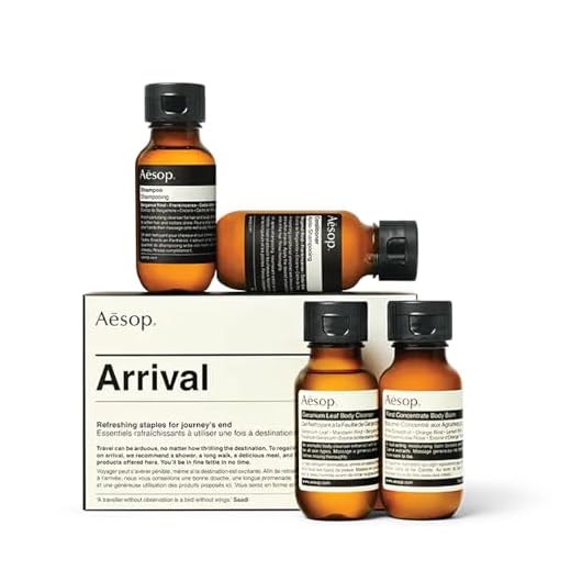 Can you bring shampoo in carry on luggage Aesop Arrival Travel Set Collection