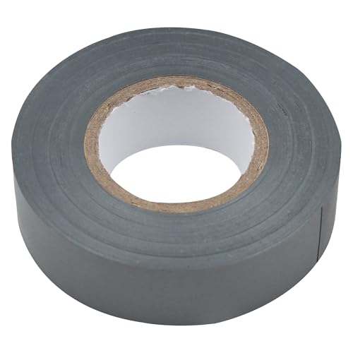 Faithfull FAITAPEPVCGR PVC Electrical Tape 19 mm x 20 m - Grey