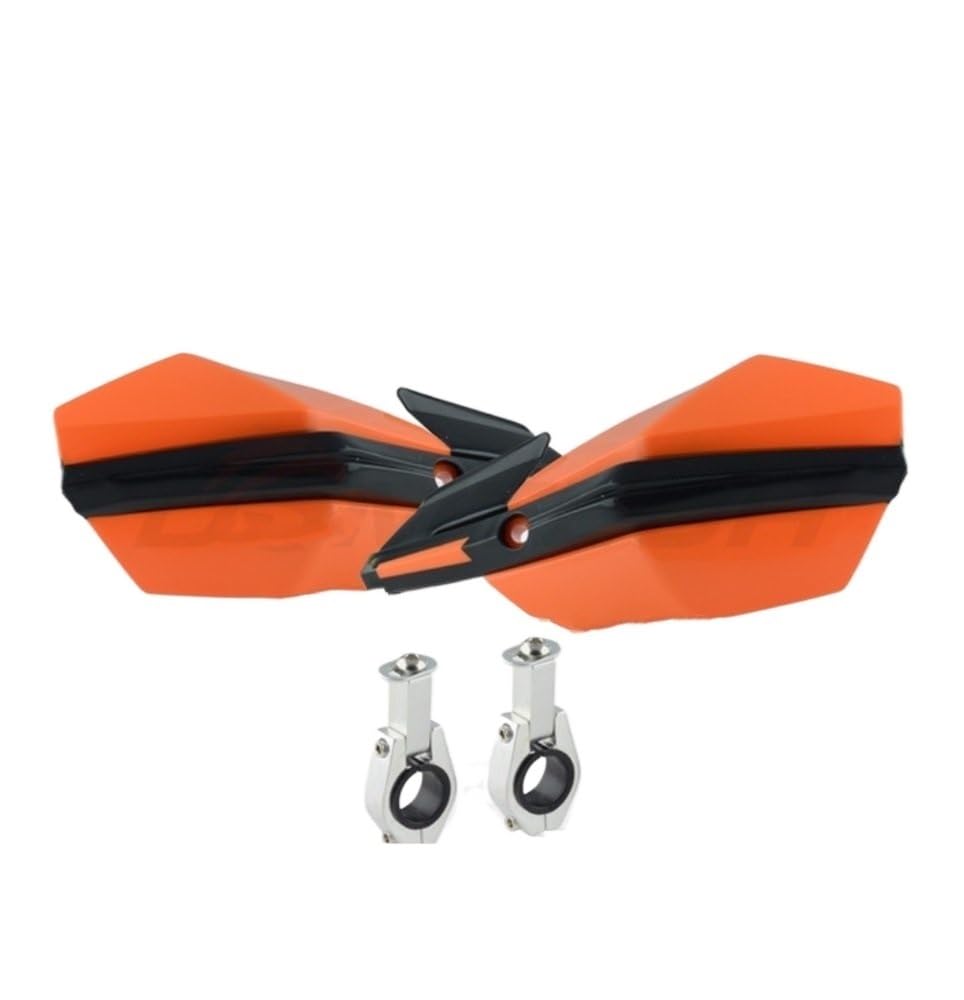 MagiDeal Garde-Mains Protège-Guidon 7/8" Noir – Accessoire Moto Transparent Robuste