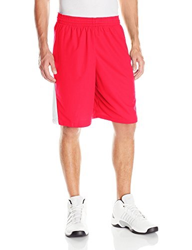 Teamwork Adult Turnaround Reversible Basketball Shorts, 3X-Large, Scarlet/White