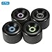 PATIKIL 65mm 78A Longboard Roues avec ABEC-11 Roulements, 4 Paquet Doux