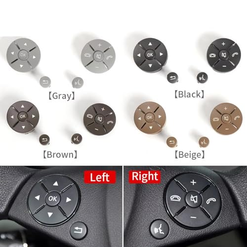 Boutons commande volant Benz W212 X204 commutateur multifonctions