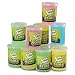 Kicko Glow in The Dark Slime - 12 Pack Assorted Neon Colors - Green, Blue, Orange and Yellow for Kids, Goody Bag Filler, Birthday Gifts Non-Toxic