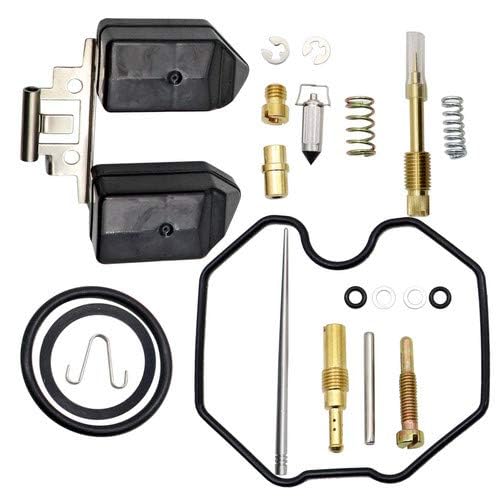 Image of SecosAutoparts Carburetor Rebuild Kit, Fit for Honda XR100 1981-1984, CRF100F 2004-2007, XR100R 1995-2003, XL100S 1979-1985, XL125S 1979-1985, XR200R 1986-1997, XR200 1980-1984