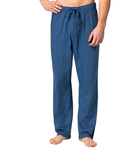 Pantalon de pyjama en jersey Hanes pour homme en pur coton confortable
