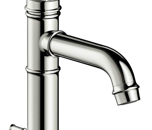 Axor Montreux Classic Timeless Hand Polished 1-Handle 1 9-Inch Tall Bathroom Sink Faucet In Polished Nickel, 16515831 #TOP3