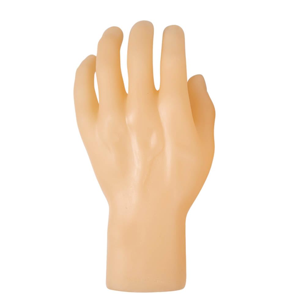 2 sztuki model ręczny wielokrotnego użytku manicure ćwiczenia ręce lewej i prawej ręki mężczyźni kobiety symulacja model dłoni rekwizyty do stojaka wystawowego centrum handlowego, kolor skóry
