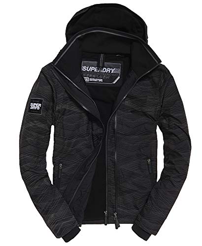 Superdry Hooded Arctic Print Pop Zip SD-Windcheater Jacket