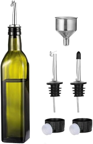 Miniatura 1 de Dispensador de botellas de aceite de oliva de vidrio de 17oz (17OZ-1PACK)