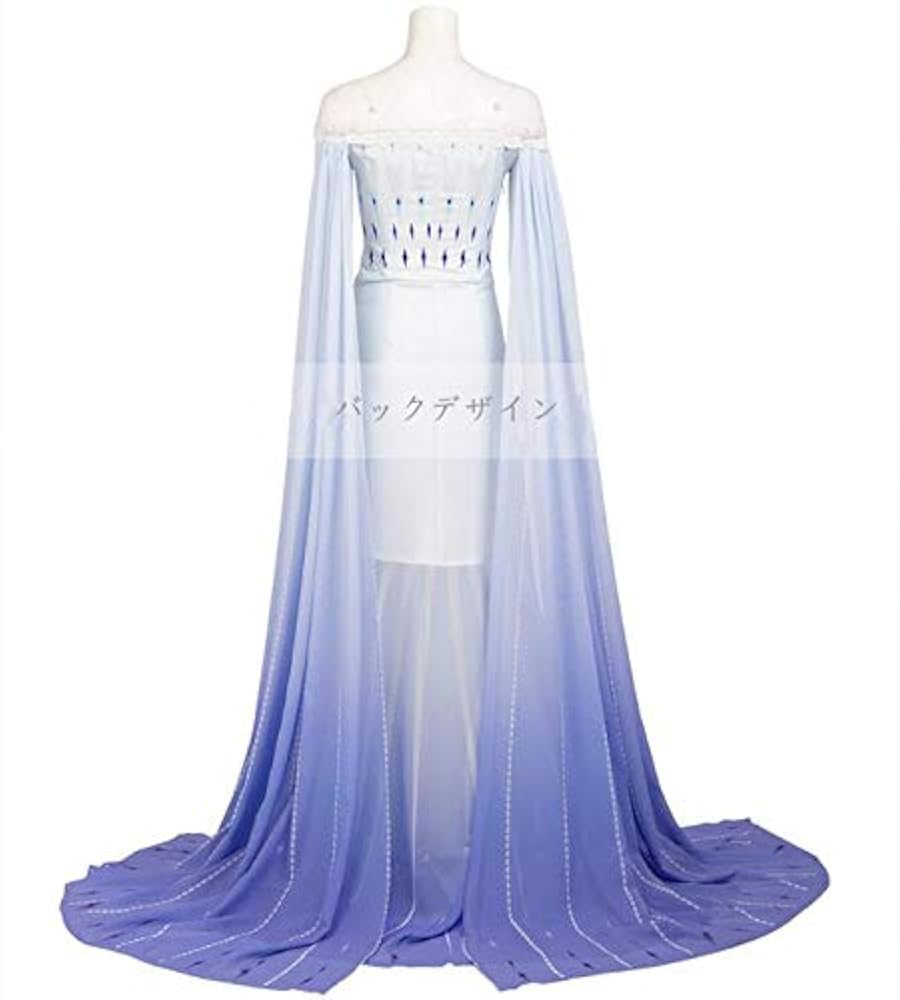 Amazon.co.jp: アナと雪の女王2 Elsa エルサ コスプレ衣装