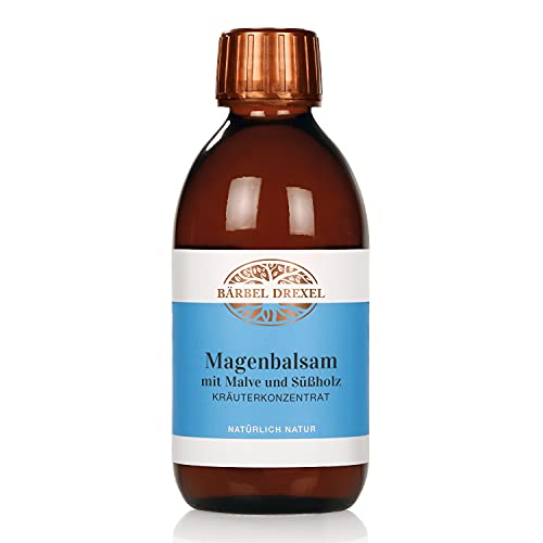 BÄRBEL DREXEL® Magenbalsam mit Malve und Süßholz Kräuterkonzentrat (250ml), Sodbrennen + Reflux + Magenbeschwerden, Magenschleimhaut Schutz, Gastro Comp., Magen-Gel Cover