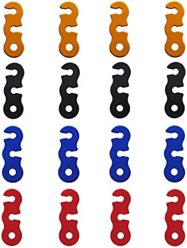 10 Tendeurs De Corde En S Pour Camping : Kit D’ajusteurs Pratique Et Solide Pour Boucle De Tente