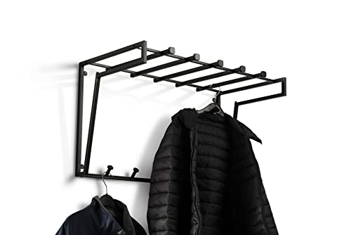 M2 Kollektion Garderobe Vigo 2 in schwarz, B/H/T = 79x45x40cm