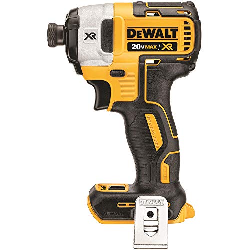 DEWALT 20V MAX XR Impact Driver, Brushless, 3-Speed, 1/4-Inch, Tool