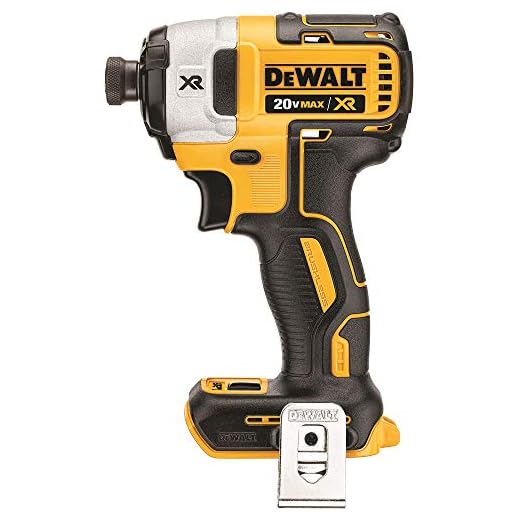 1. DEWALT 20V MAX XR Impact Driver
