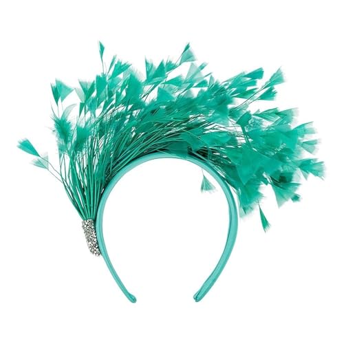 BoBoHui 2026 New Spring and Summer Feather Headbands Prom Hair