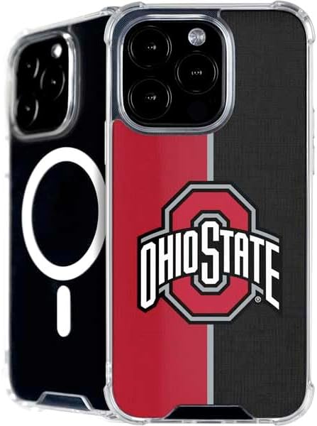 Skinit Phone Case Compatible with MagSafe iPhone 16 Pro - Officially Licensed Ohio State University The Ohio State Buckeyes Design