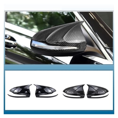 Coque de rétroviseur Mercedes Benz W205 W213 fibre de carbone gauche