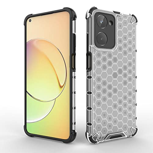 Image of Glasgow Back Case Cover Designed for [ Realme 10 4G ] (Stylish Look | Shock Proof) - Transparent