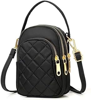 OPXTO Small Crossbody Bag for Women,Lightweight Nylon Cell Phone Purses,Shoulder Bag, Wallet,with Headphone