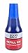 Cosco Self-Inking Stamp Ink Refill, 25 cc, 0.9 oz. (Blue)