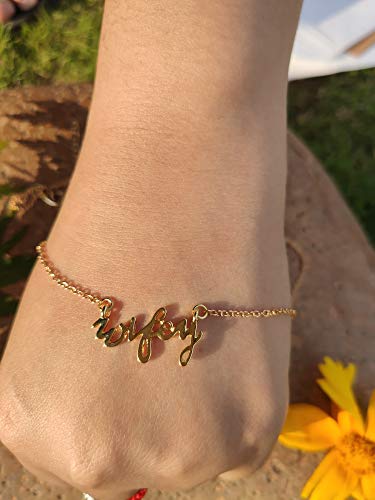 Yinlin Charm Wifey Pendant Necklace Gift For Your Wife Or Mother Jewelry(Gold Wifey) #TOP1