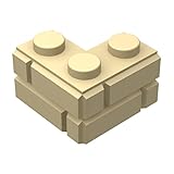 クラシック ベージュ レンガ バルク、石積みプロファイル 200 個、ベージュの壁レンガ ブロック、レゴ パーツとピースと互換性あり: 1x4 壁レンガ(Beige,300 pcs 1x2 Brick) Beige 300 Brick