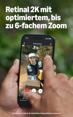 Ring Outdoor Camera 2K, Außenkamera, Akku (neueste Gen.), Einfache Installation, Weitwinkel-Video in Retinal 2K, optimierter… – Ansicht 3