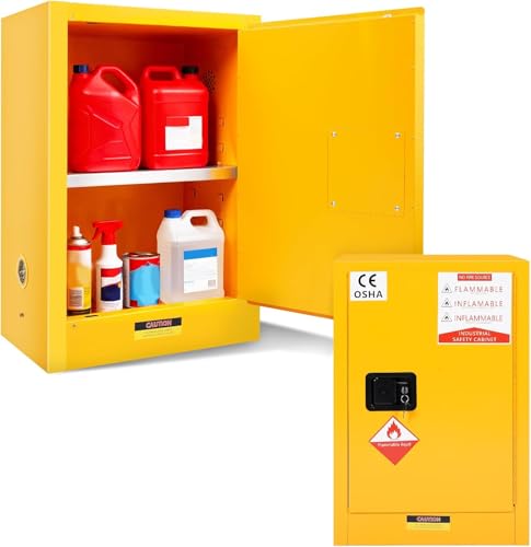 WUDLEP 80x54x36cm Hazardous Storage Cabinet