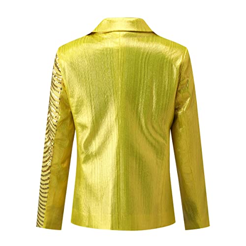 Image of Boys Jacquard Suits Slim Fit Tuxedo Suit Notch Lapel 2 Pieces Suit Set Jacket Pants for Party Formal Wear