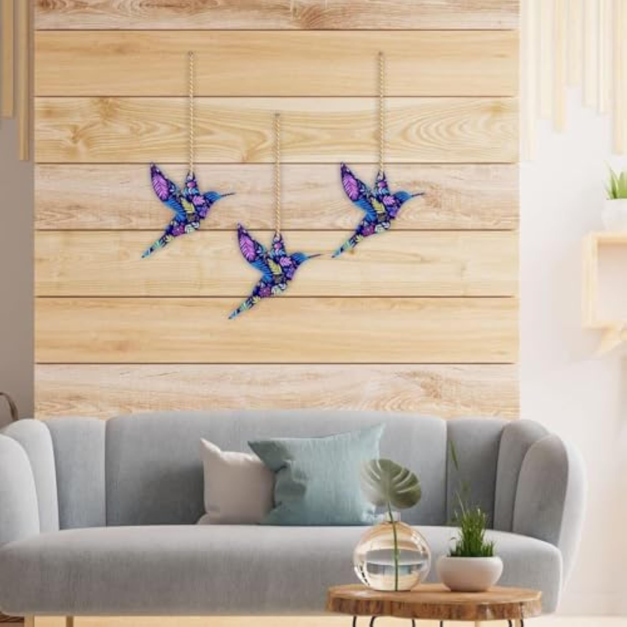 Flying Tiny Bird MDF Showpiece for Home Decoration