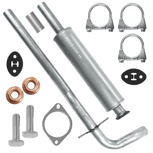 Polmo Schalldämpferset Auspuff Mitteltopf für Volvo V70 2 II P26 2000-2007 2.0 T 2.3 T 2.4 D 2.4 T5 2.4 2.4 T 2.5 TDI 2.5 T Kombi